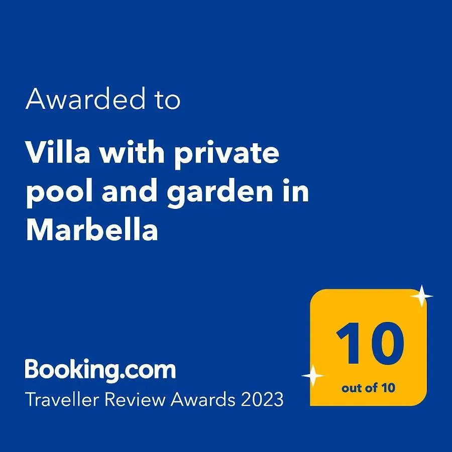 Villa With Private Pool And Garden In מארבלה